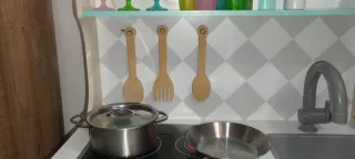 Cocinita de madera para jugar