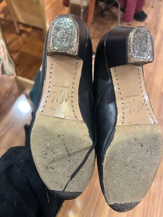 Zapatos de Flamenco Negros