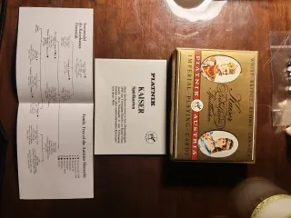 Carte da Gioco Piatnik Kaiser Jubiläum