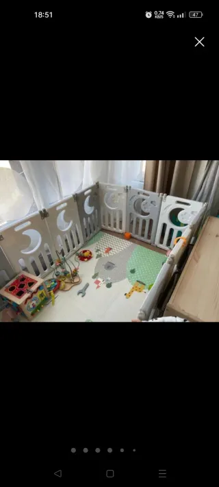 Parque infantil para bebé