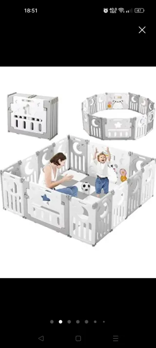 Parque infantil para bebé