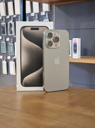 IPHONE 15 PRO 128GB TITANIO BATE. 100%