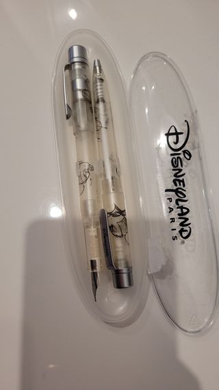 Pack Pluma y Bolígrafo Disney París Nunca usado
