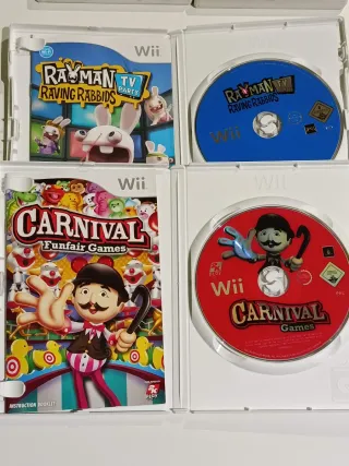 Lote 6 juegos Nintendo Wii