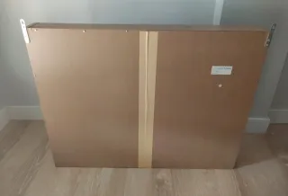 Vitrina expositora madera y cristal