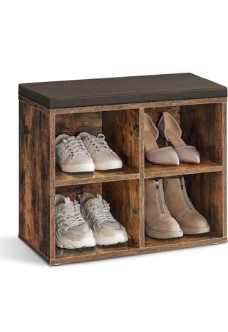 Zapatero Banco y sillin gris