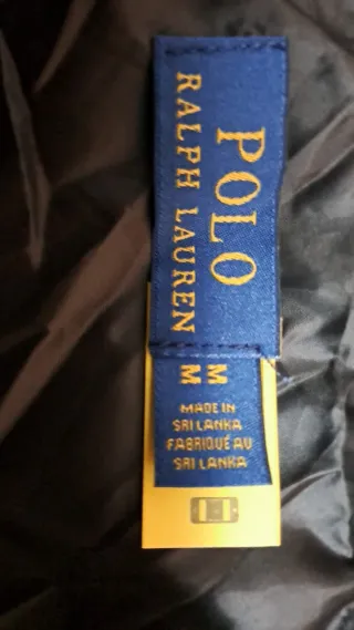 Chaqueta Polo Ralph Lauren Negra Talla M