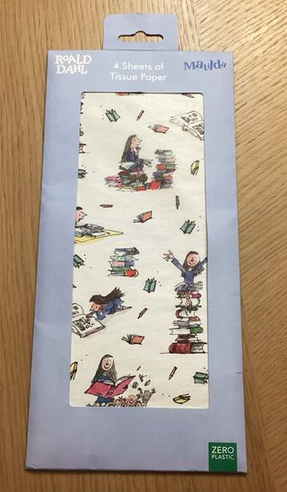 Papel de Matilda Roald Dahl (4 hojas)