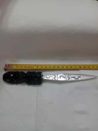 Abrecartas Plata y Ónix