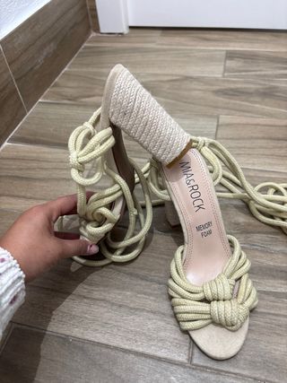 Tacones de plataforma y cuña