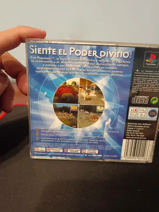 Populous PS1 PAL ESP 🇪🇸