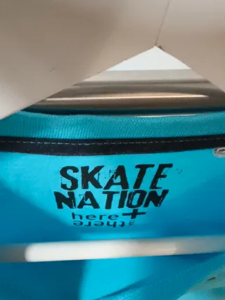 Camiseta Skate Nation Talla XS Perro Gafas