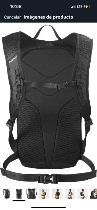 Mochila Salomon Trailblazer 10L Negra unisex