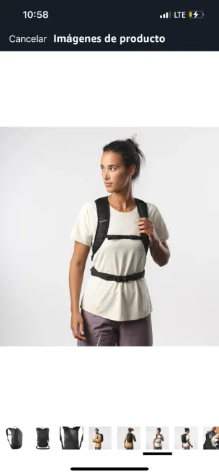 Mochila Salomon Trailblazer 10L Negra unisex