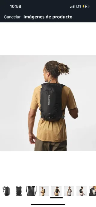 Mochila Salomon Trailblazer 10L Negra unisex