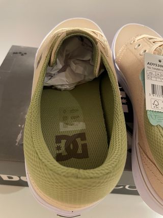 Zapatillas DC Shoes Trase Talla 44 Beige