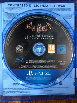 Batman return to arkham ps4