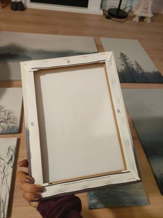 Juego de 9 cuadros PJÄTTERYD Ikea