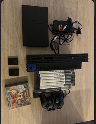 Console PlayStation 2 Nera + Giochi