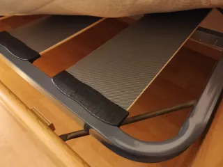 Cama nido madera somier de láminas y colchones