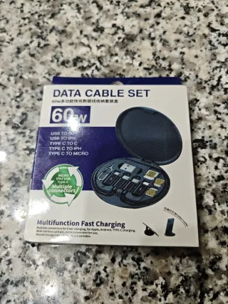 Set de Cables y Adaptadores Multifunción 60W