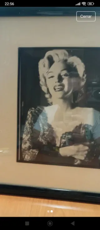 Cuadro Marilyn Monroe 34 x 39 cm