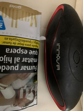 Altavoz Bluetooth Innova Negro/Rojo