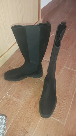 Botas Zara Talla 40 Negras
