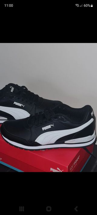 Scarpe Puma Nere e Bianche Tg 37 Nuove