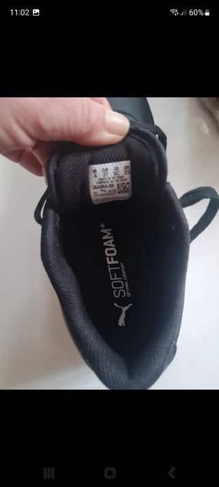 Scarpe Puma Nere e Bianche Tg 37 Nuove