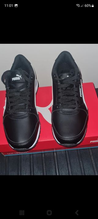 Scarpe Puma Nere e Bianche Tg 37 Nuove