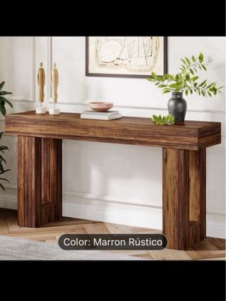 Aparador Rústico Madera Nuevo 160x35