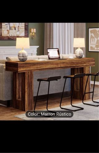 Aparador Rústico Madera Nuevo 160x35