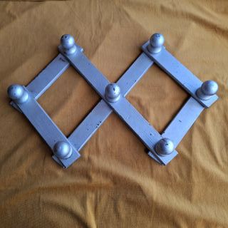 Perchero extensible plata
