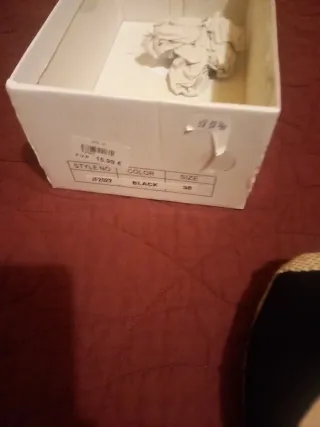 Sandalias cuña baja mujer beige/negro