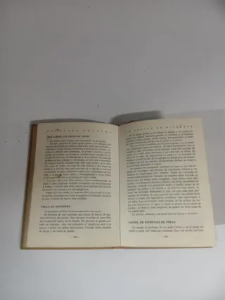 Libro antiguo de cocina  La cocina de Nicolasa