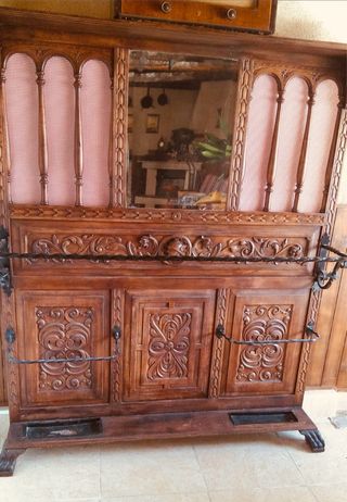 Mueble Paragüero Madera Haya