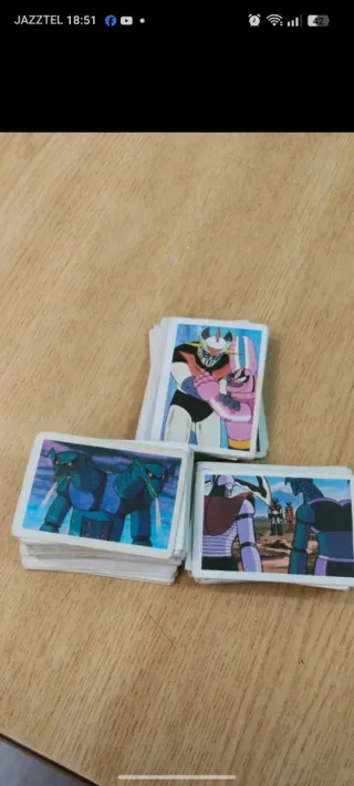 Lote 120 cromos Mazinger Z2 1978