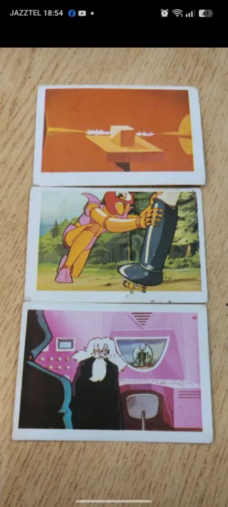 Lote 120 cromos Mazinger Z2 1978