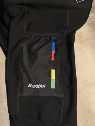 Culote largo Santini Talla XL Negro