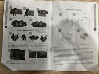 Cuna de viaje con cambiador y carrusel