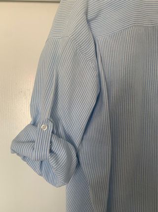 Camisa Evolution Rayas Azul/Blanco Talla XXL