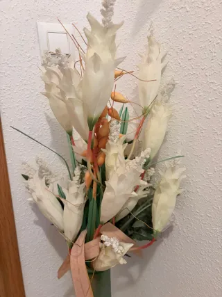 Jarrón Decorativo Bambú Verde