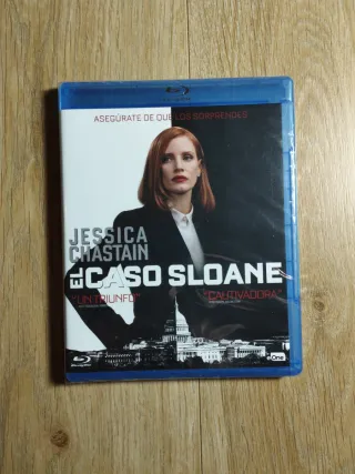 Lote Blu-ray El Caso Sloane y Molly's Game