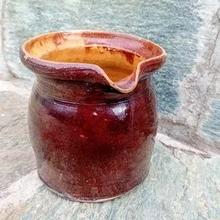 Antico bricco ceramica rustica Bavarese