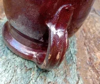 Antico bricco ceramica rustica Bavarese