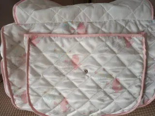 Bolsa neceser bebé acolchada, cierre  cremallera