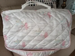 Bolsa neceser bebé acolchada, cierre  cremallera