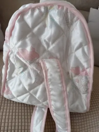 Bolsa neceser bebé acolchada, cierre  cremallera