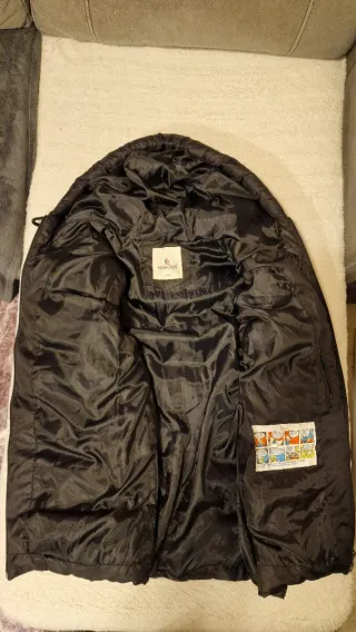 Chaleco Moncler Negro Auténtico